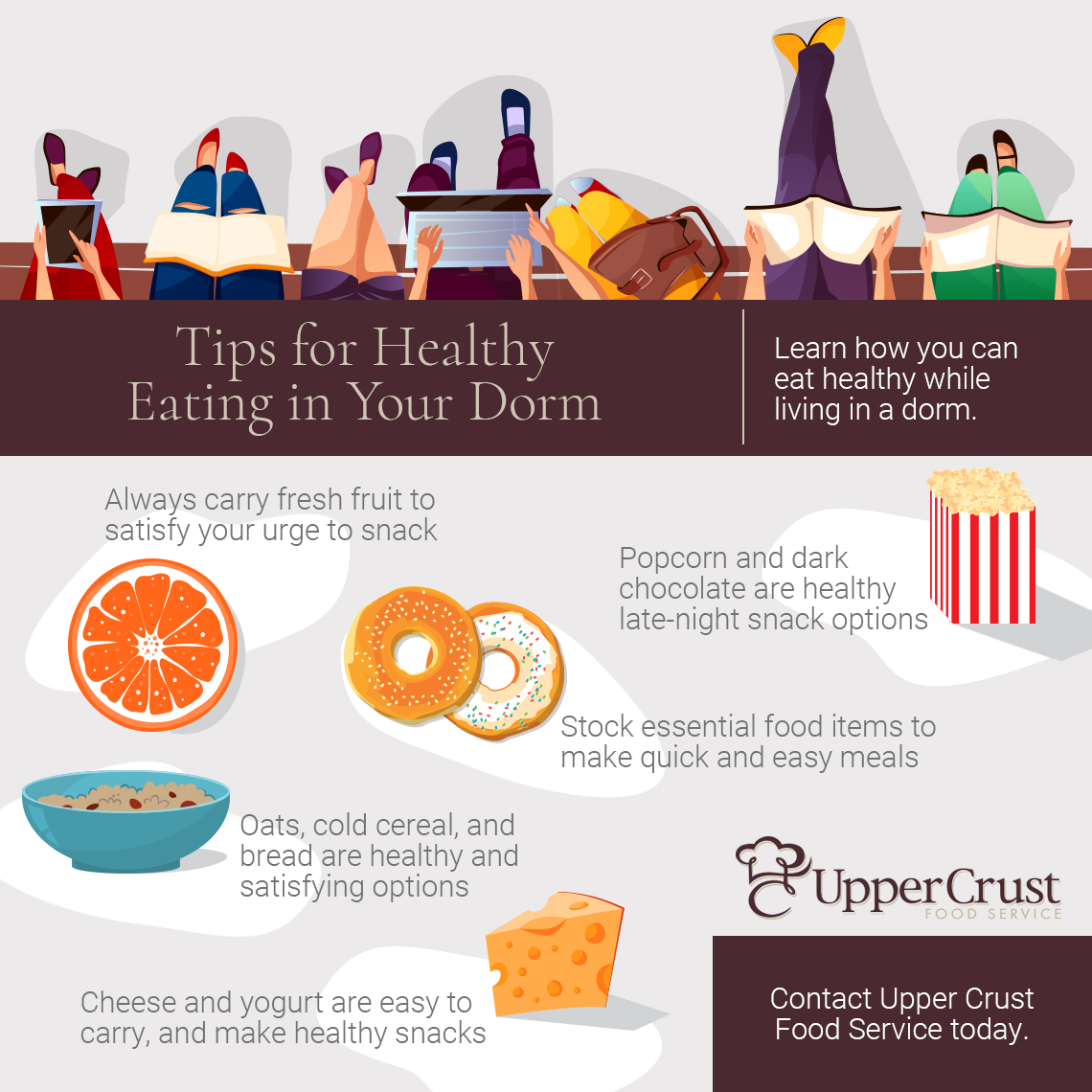 How To Eat Healthy Living in a Dorm? - gmedia