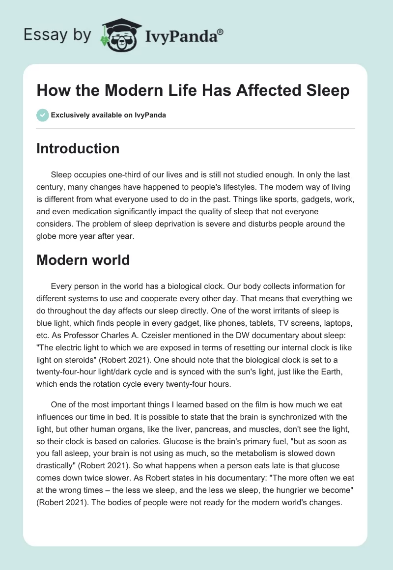 How Are Modern Lifestyle Affects Sleep? - gmedia