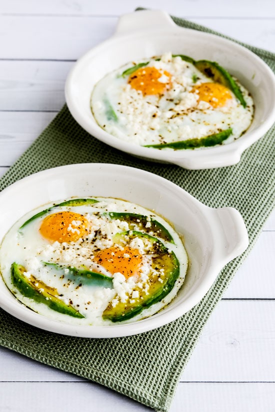 Baked Eggs With Avocado and Feta Video Fbd - gmedia