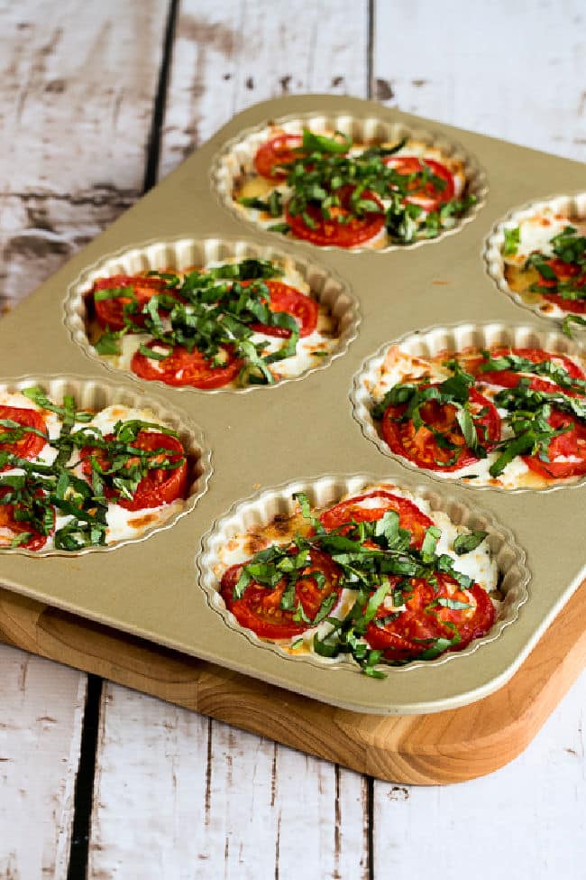 Crustless Tomato Basil Tarts Video Fbd - gmedia