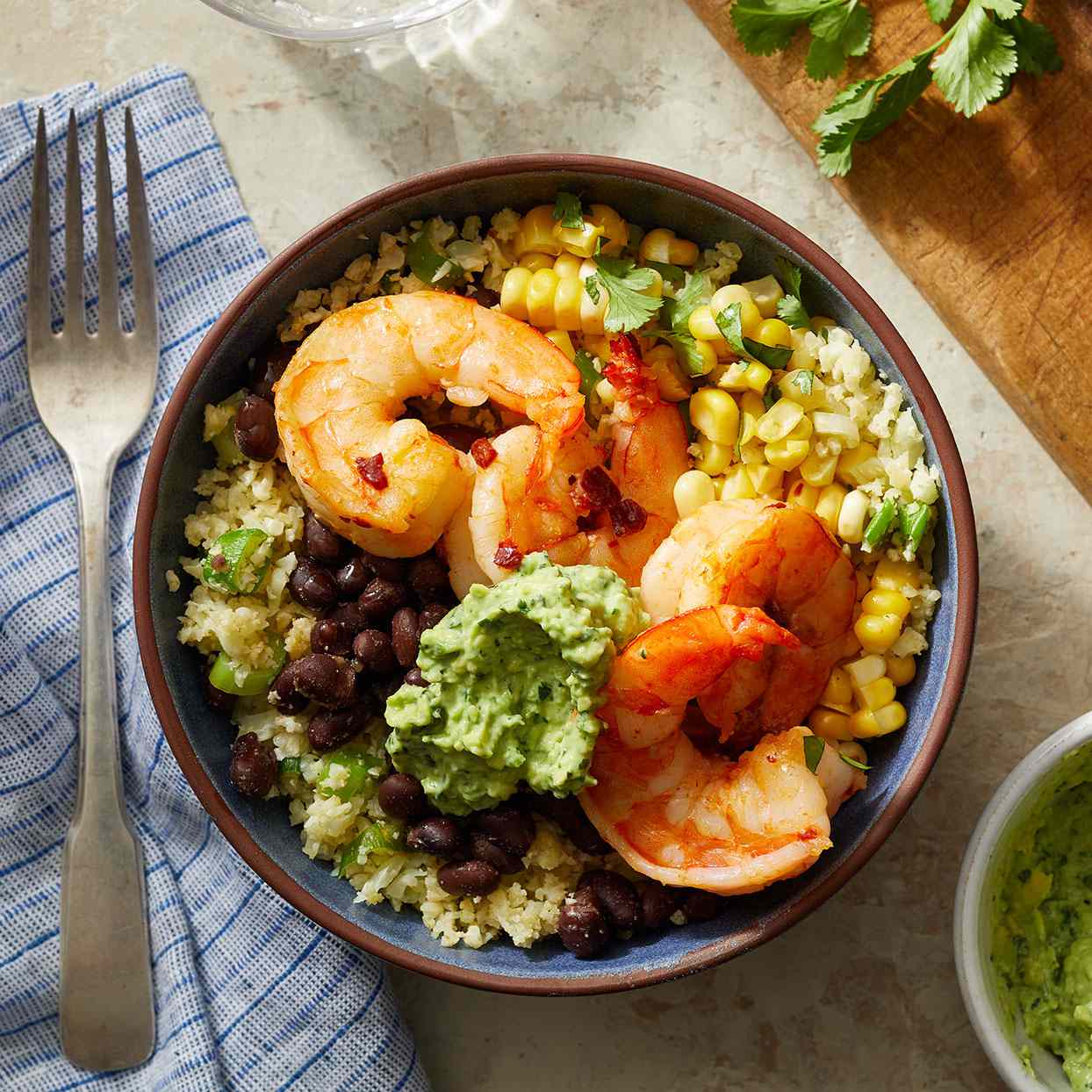 Shrimp and Cauli Rice Bowls Recipe - gmedia