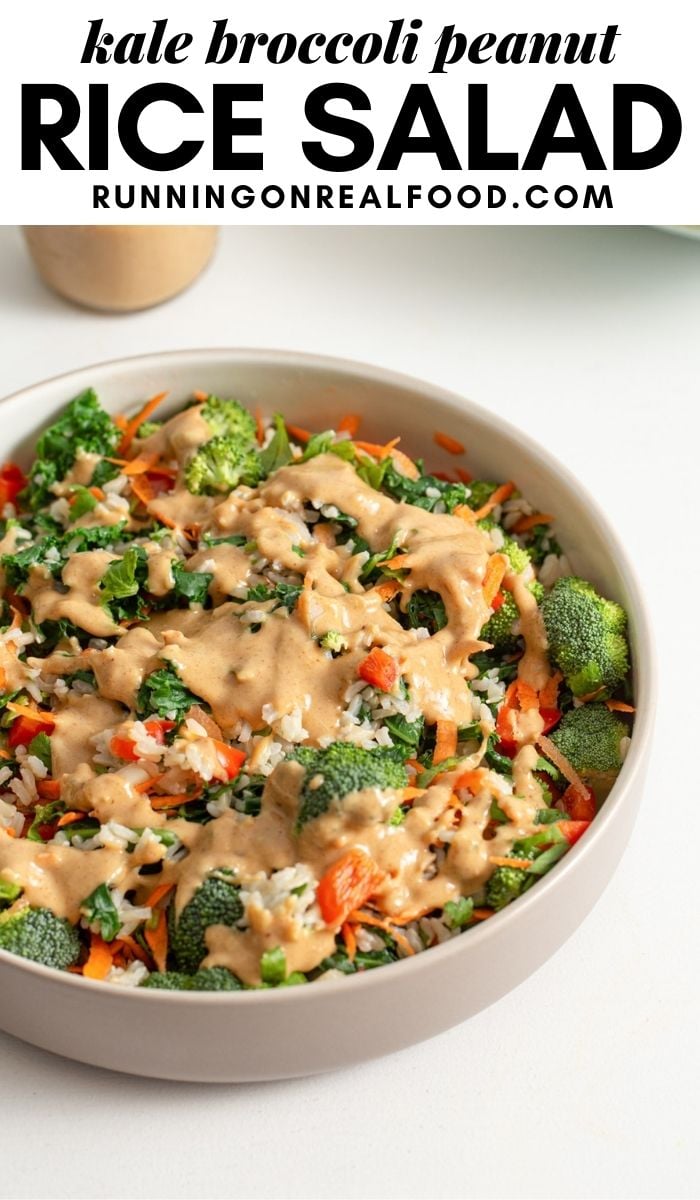 Kale Peanut Brown Rice Salad - gmedia