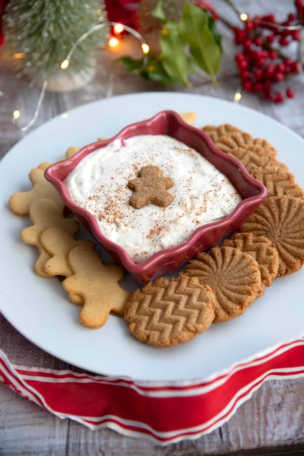 Keto Eggnog Dessert Dip - gmedia