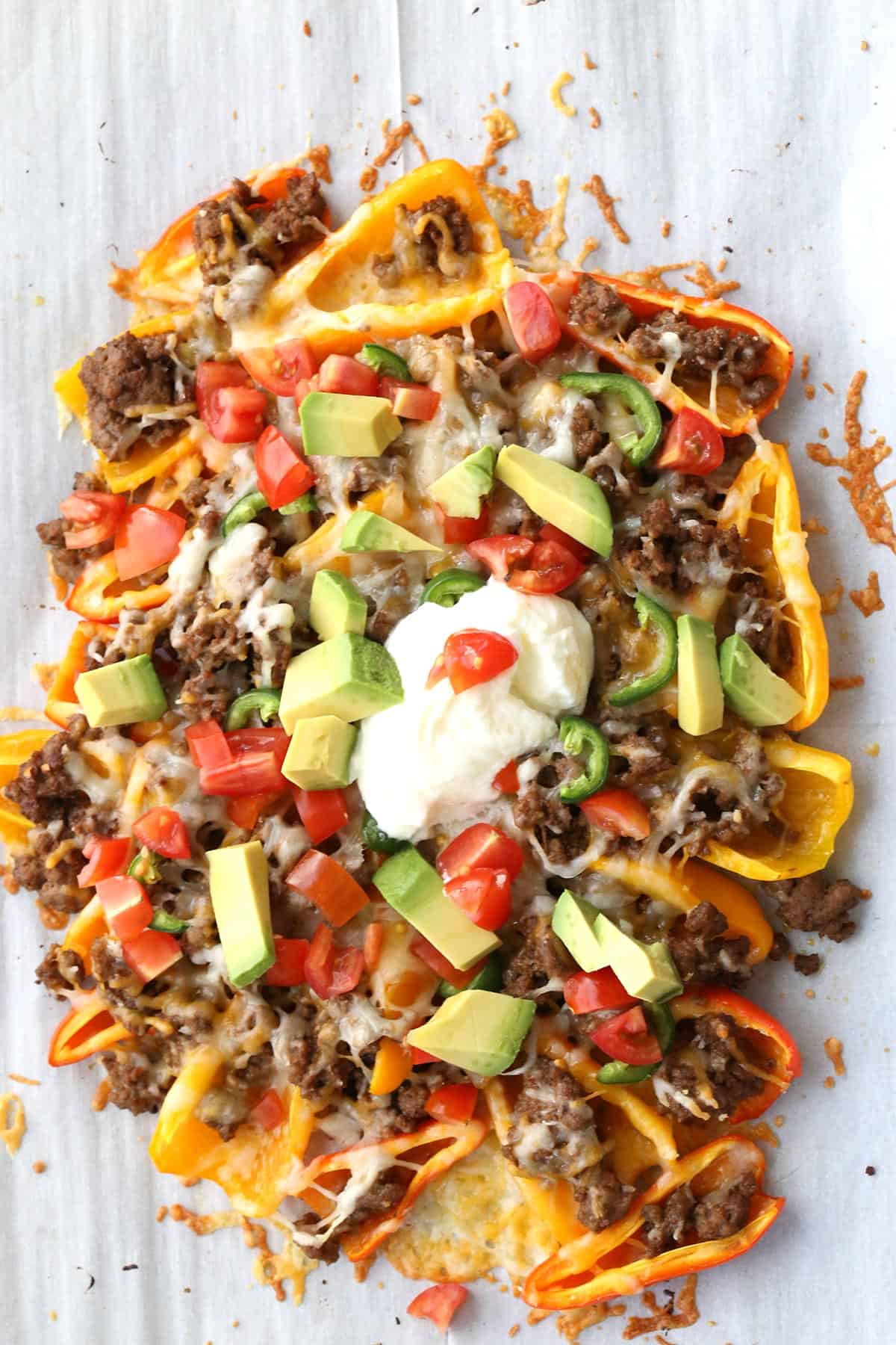 Mini Pepper Keto Nachos - gmedia