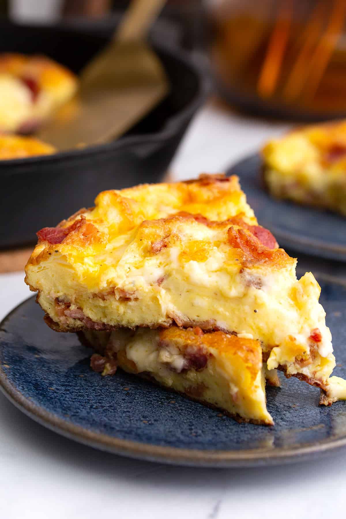 Keto Frittata With Bacon and Brie - gmedia