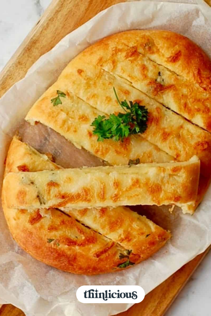 Keto Garlic Cheese Bread - gmedia