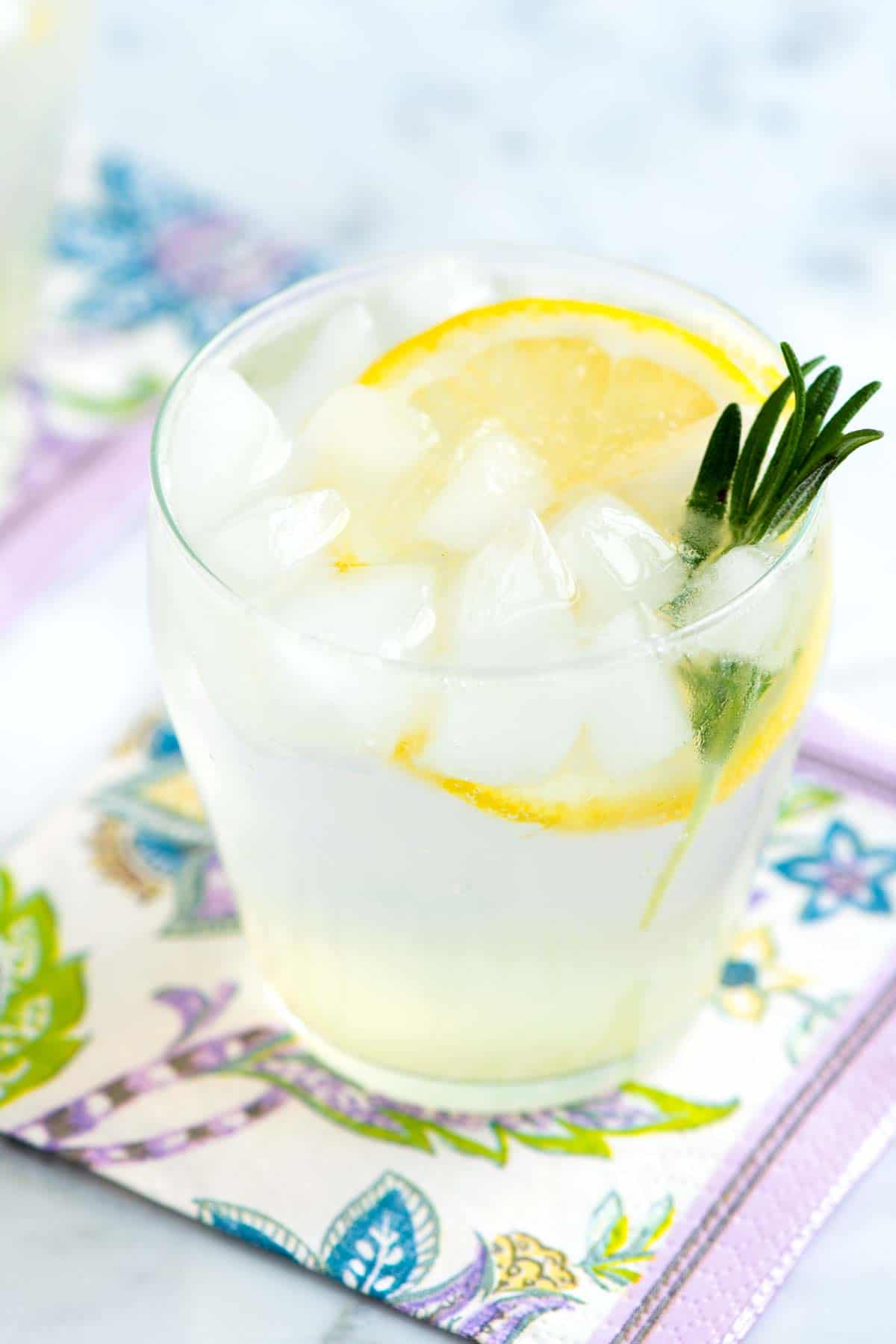 Rosemary Gin Fizz Cocktail - gmedia