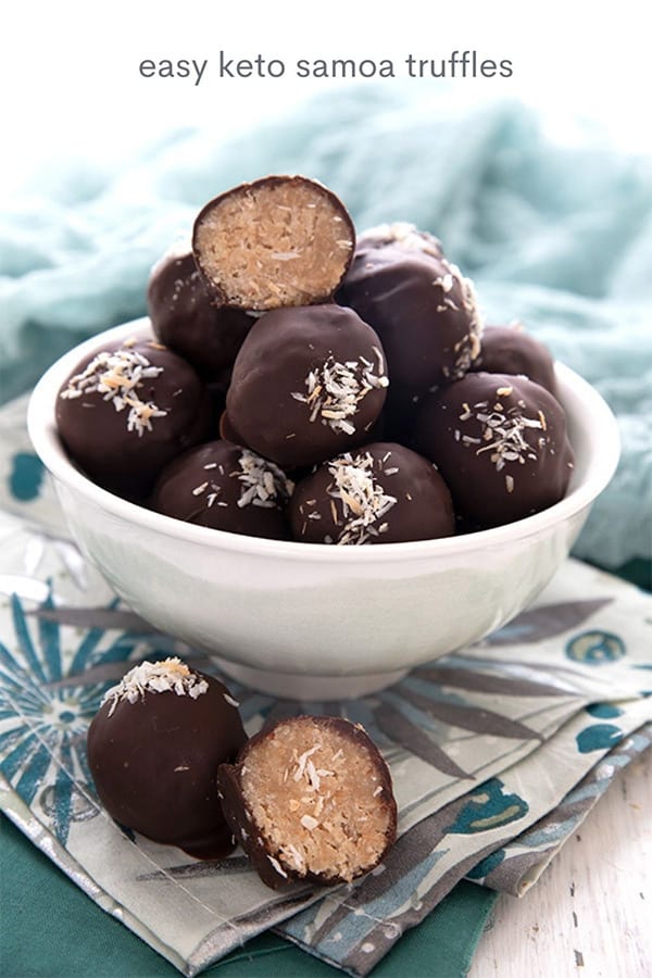Keto Samoa Truffles - gmedia