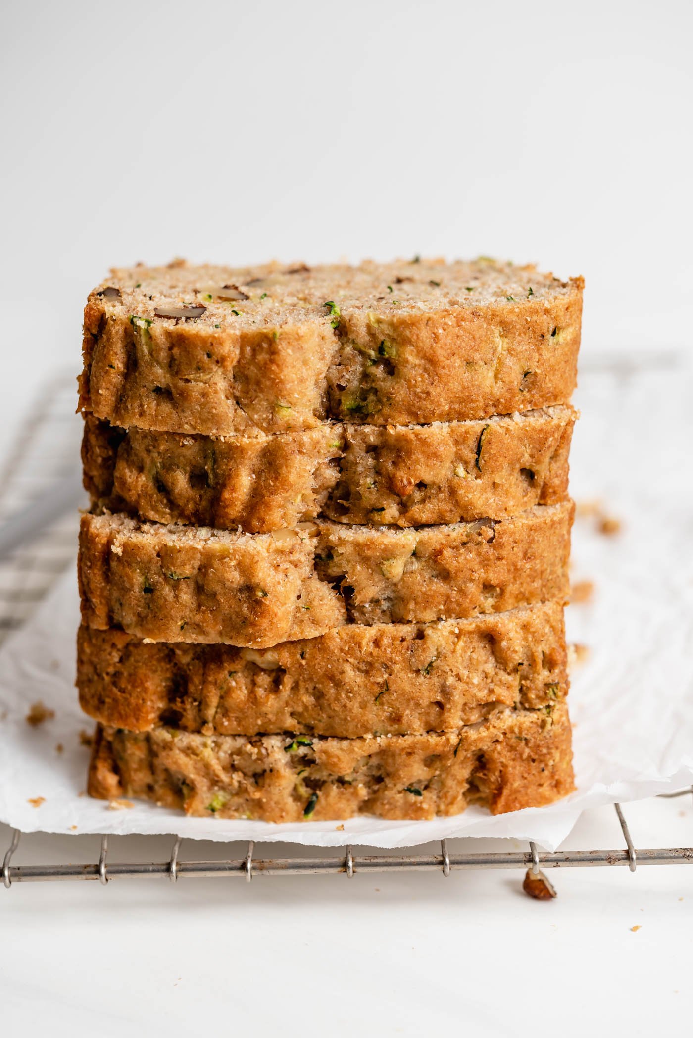 Whole Wheat Vegan Zucchini Bread With Walnuts - gmedia