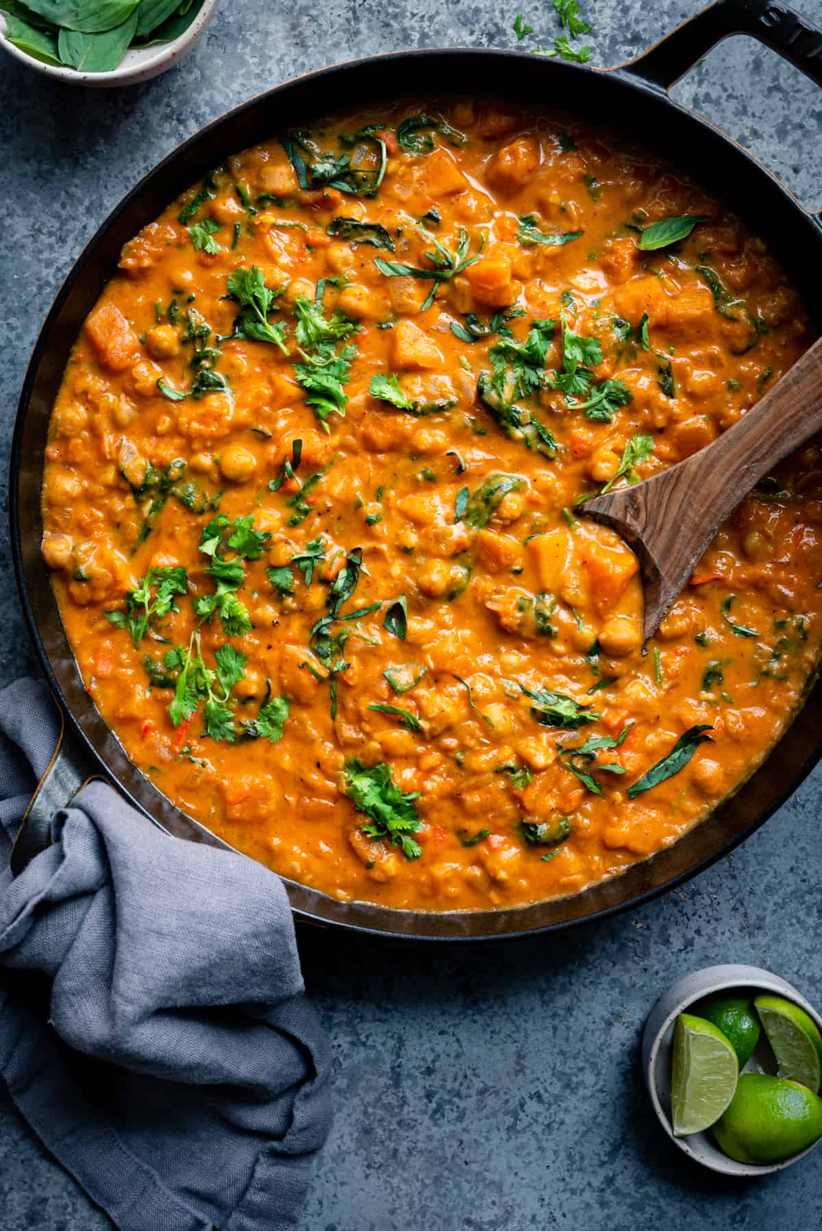 Butternut Squash Curry With Chickpeas and Spinach - gmedia
