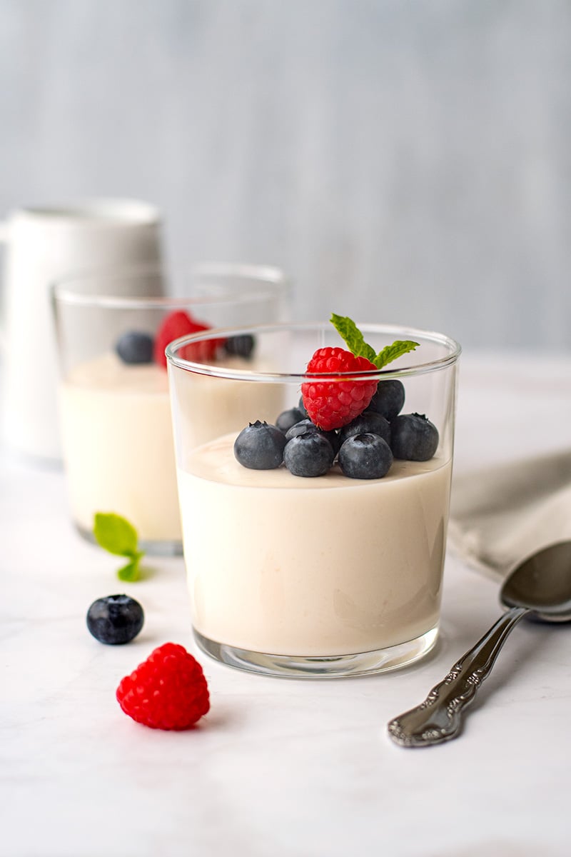 Coconut Yoghurt Panna Cotta Dairy Free Low Carb - gmedia