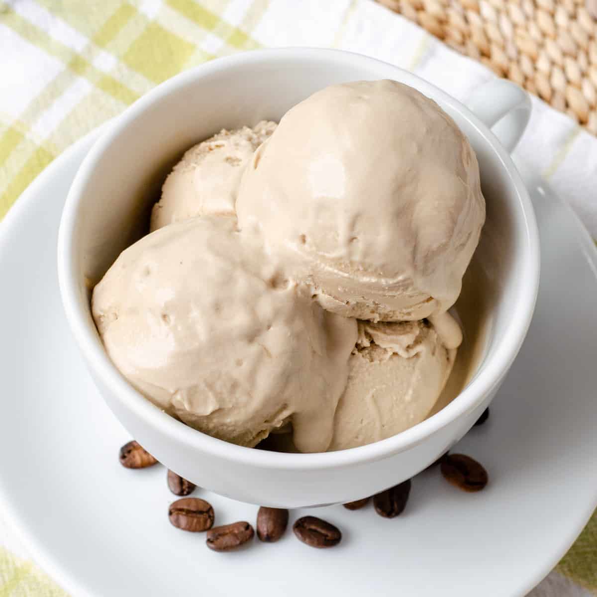 Coffee Ice Cream Vegan Dairy Free Paleo - gmedia