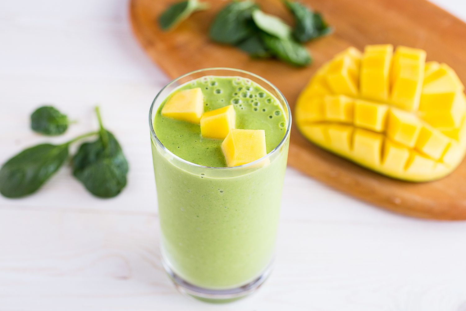 Mango Spinach Smoothie Trh - gmedia