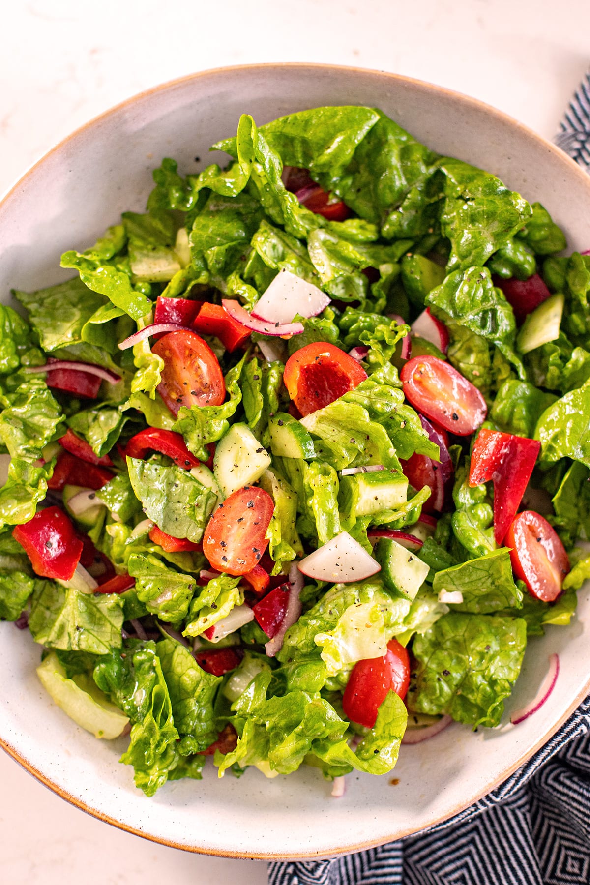 Side Salad With Lemon Honey Vinaigrette - gmedia