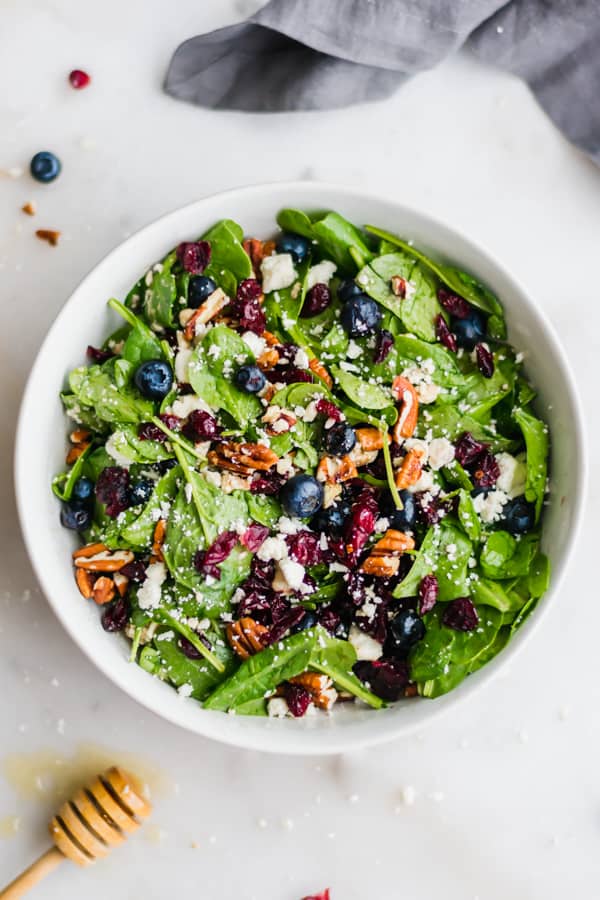 Blueberry Spinach Salad - gmedia