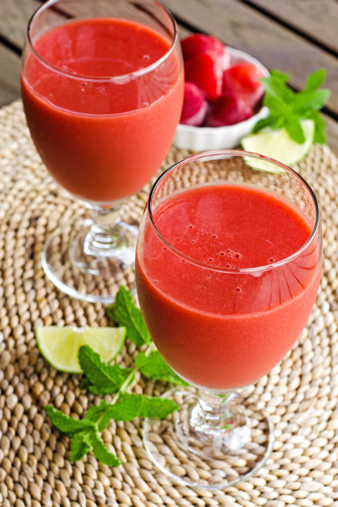 Strawberry Mojito Smoothie Trh - gmedia