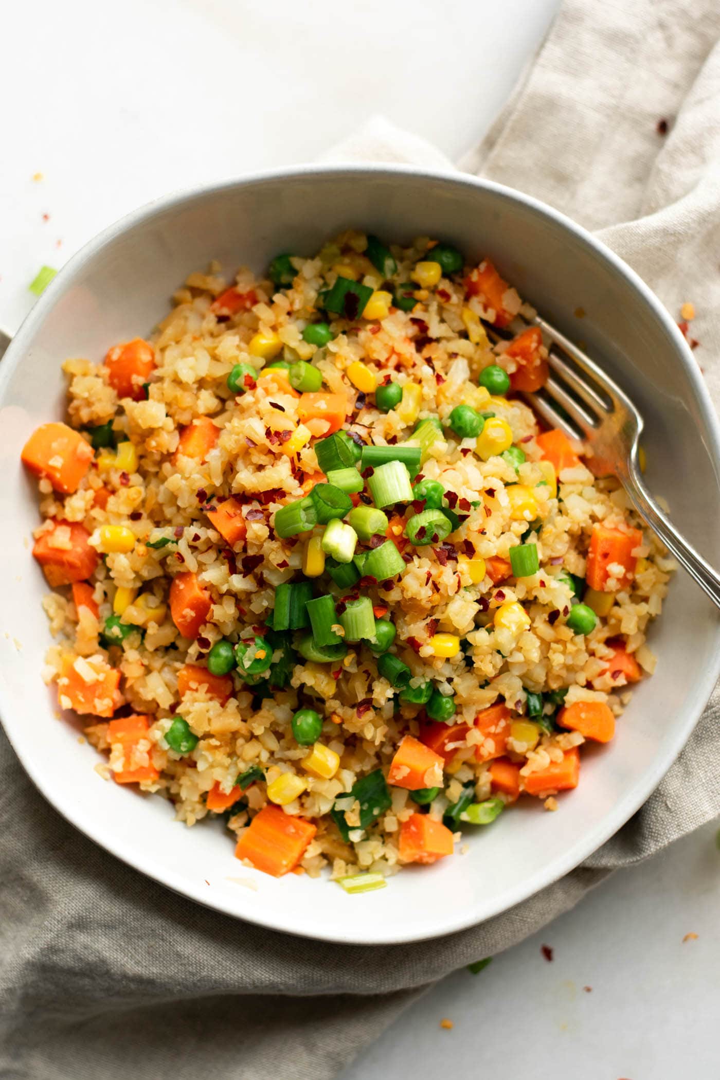 Healthy Vegan Cauliflower Fried Rice Recipe - gmedia