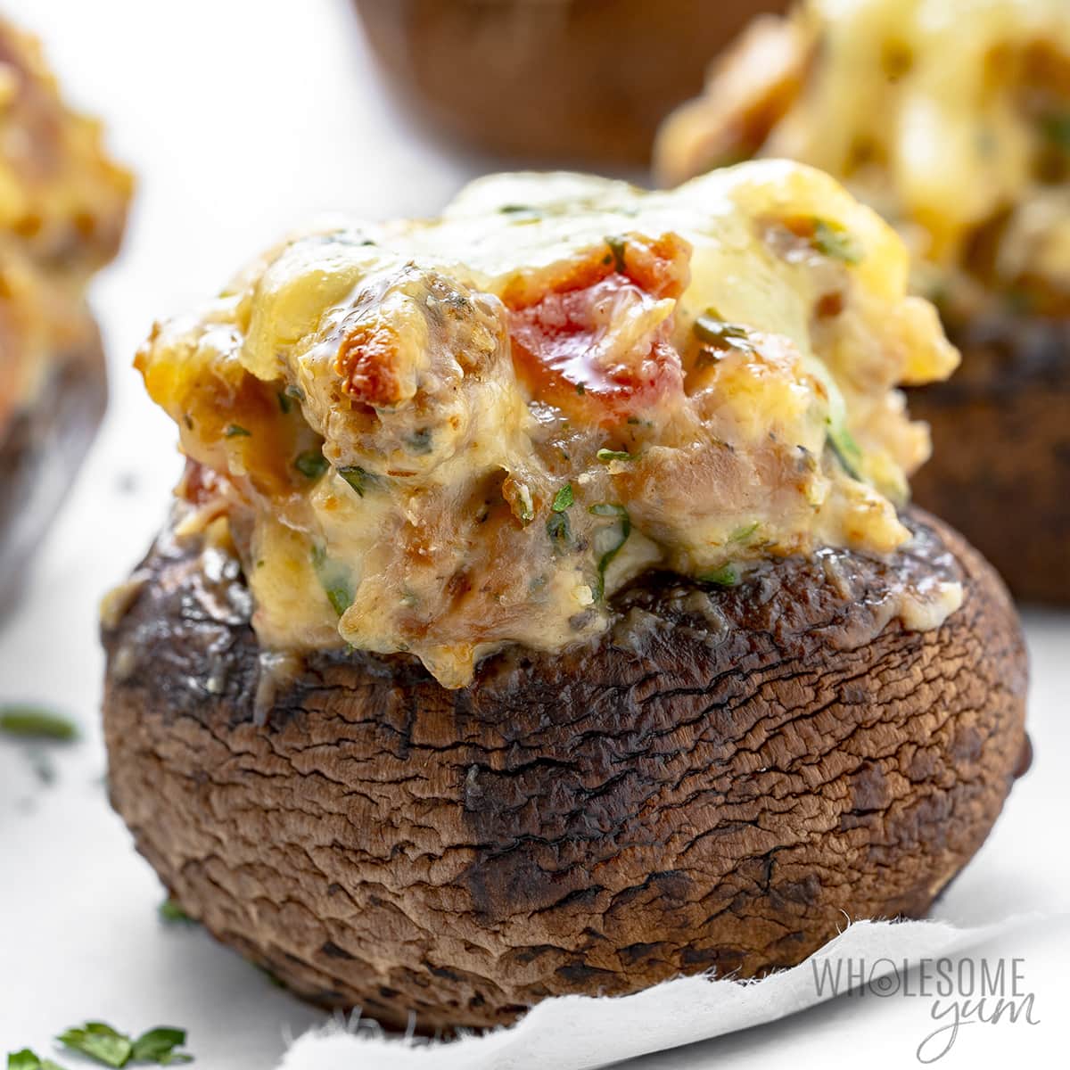 Keto Stuffed Mushrooms - gmedia