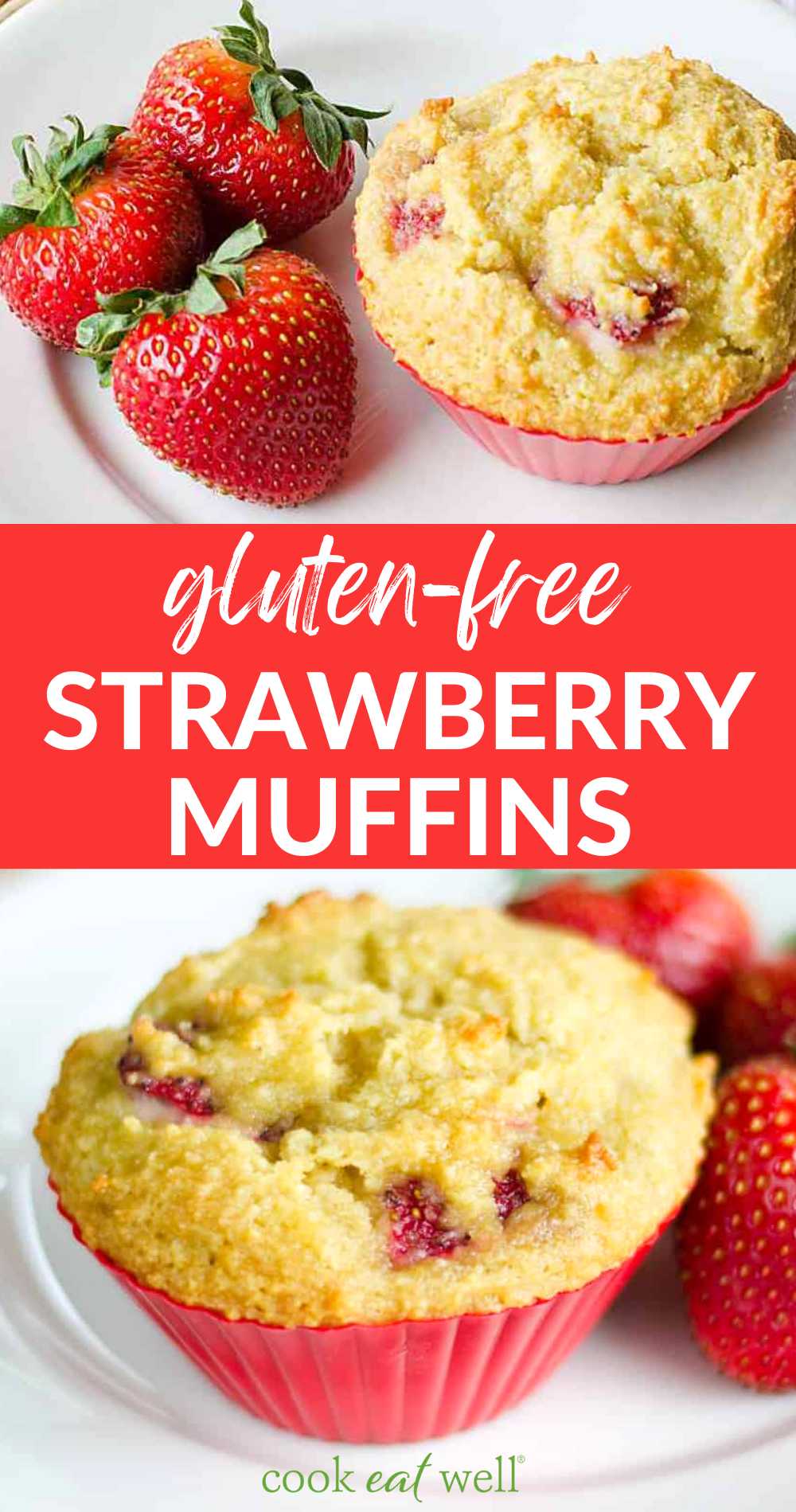 Gluten-free strawberry muffins