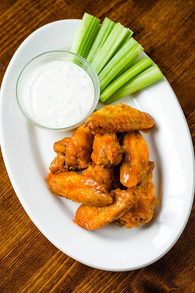 Air fryer Buffalo wings