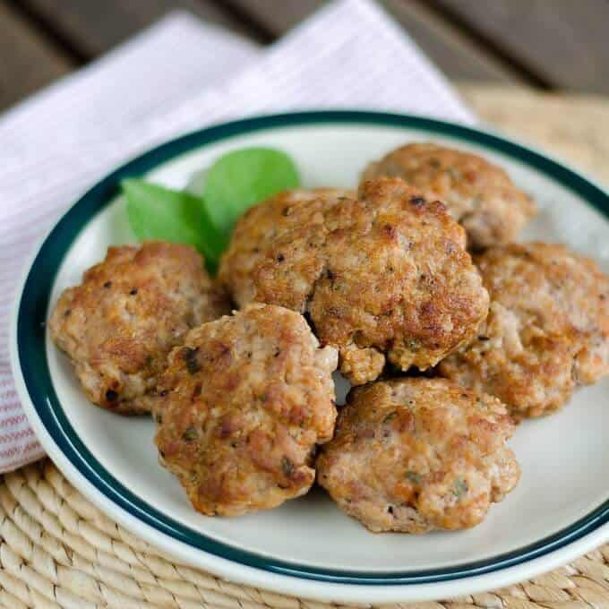 Homemade breakfast sausage