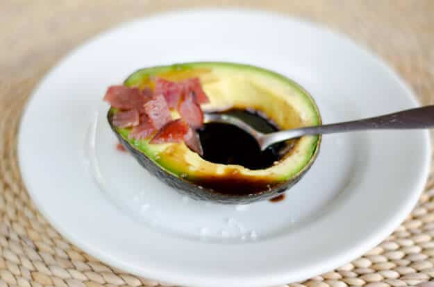 Avocado, Bacon and Balsamic