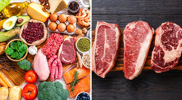 Variety of Ingredients vs Beef | Vertical Diet