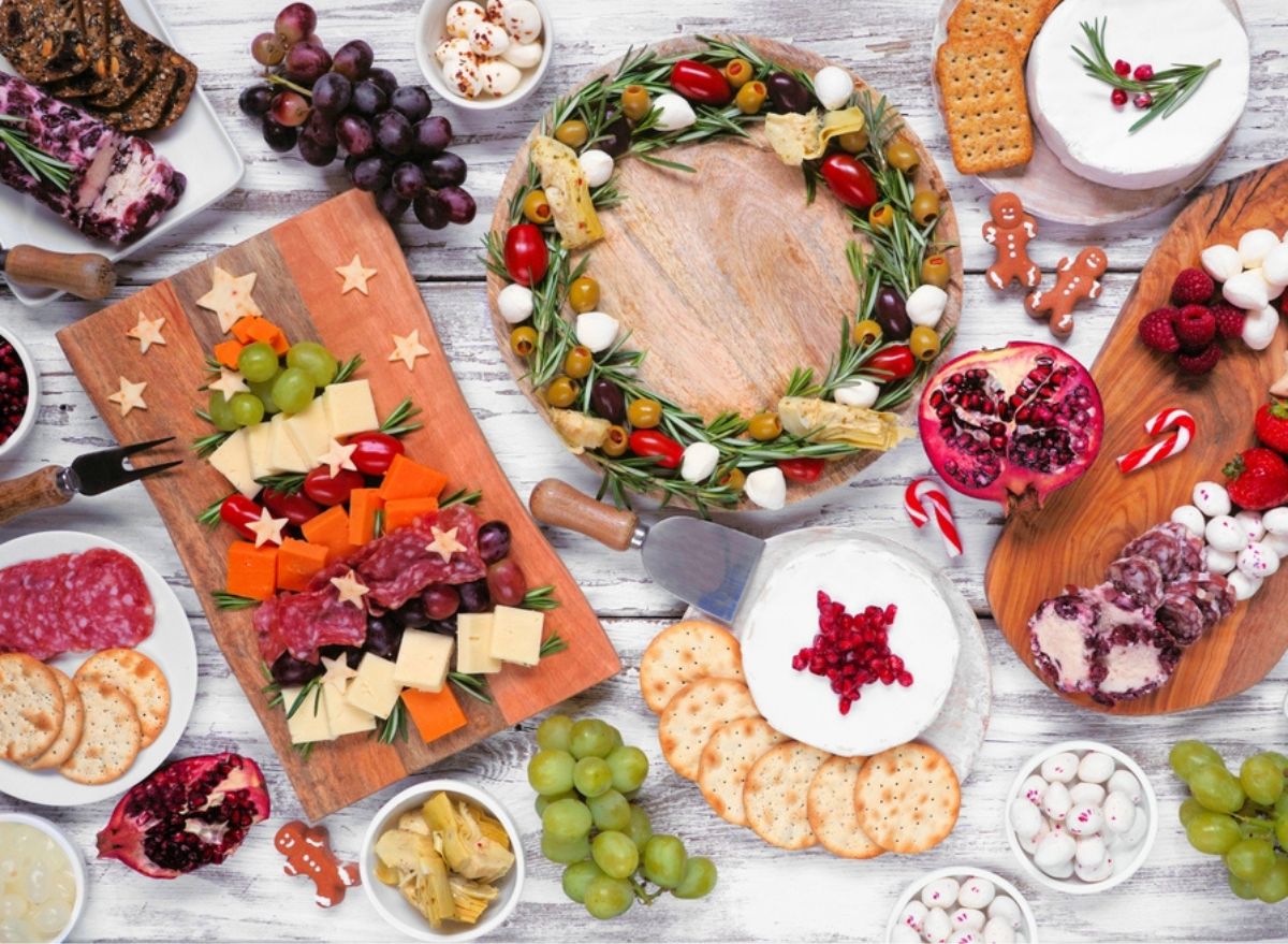 Christmas charcuterie board