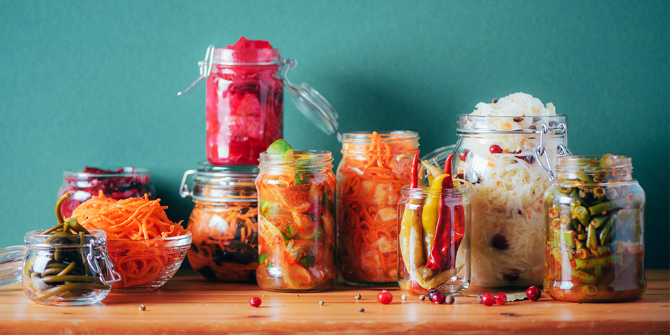 jars of fermented food | Fermented Foods