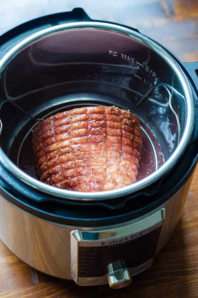 Honey mustard ham in Instant Pot