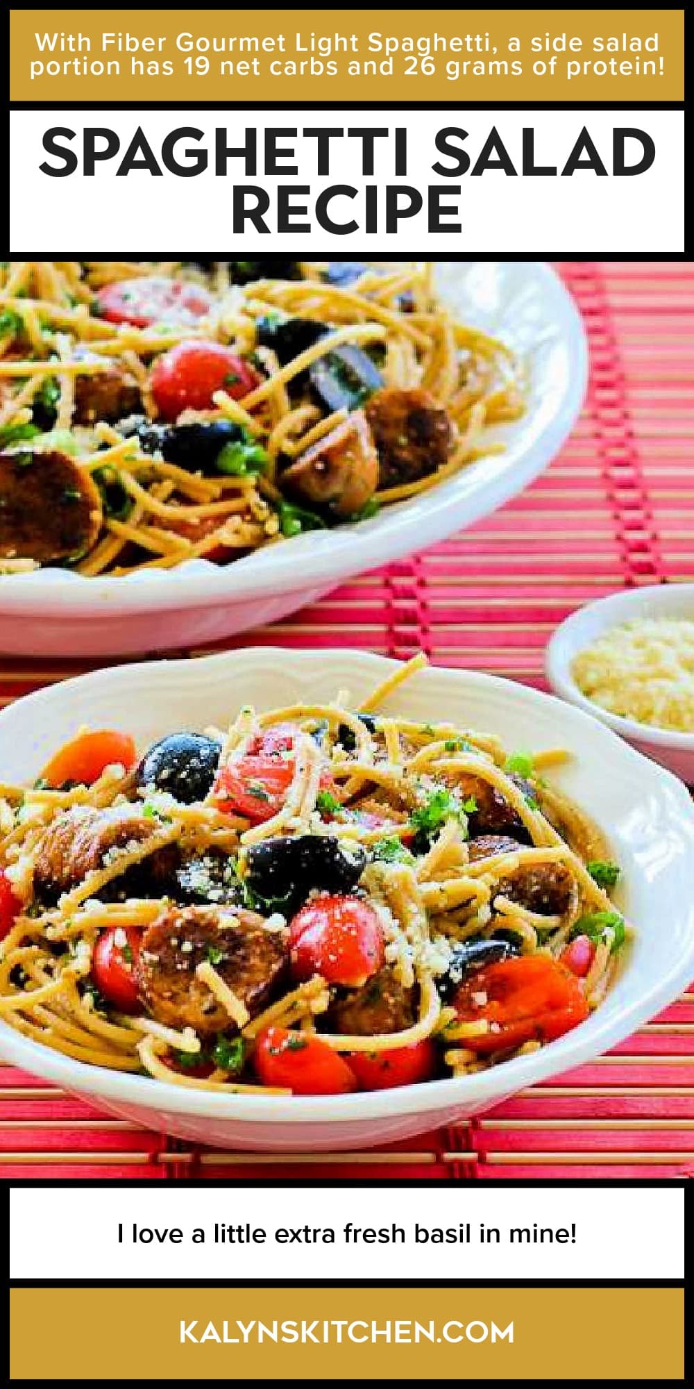 Spaghetti Salad Recipe
